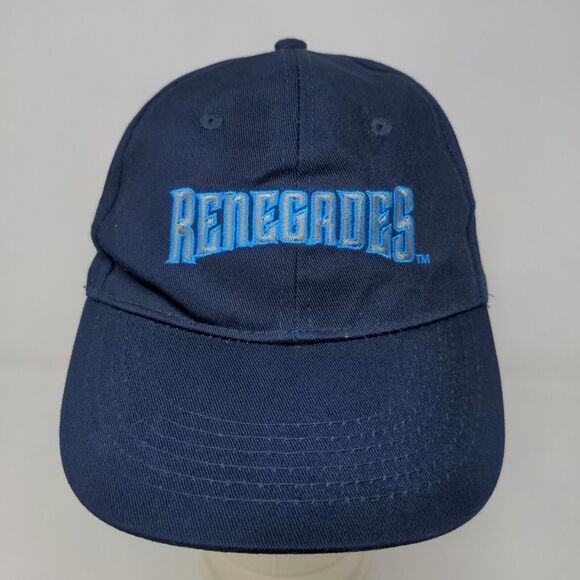Renegades Men's Strapback Hat Blue Adjustable Embroidered Renegades Logo - Picture 2 of 8